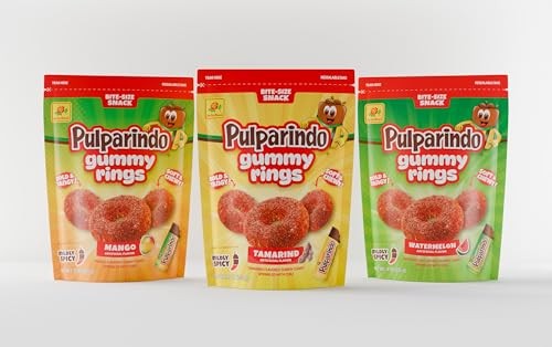 PULPARINDO GUMMY RINGS SANDIA 255GR DE LA ROSA