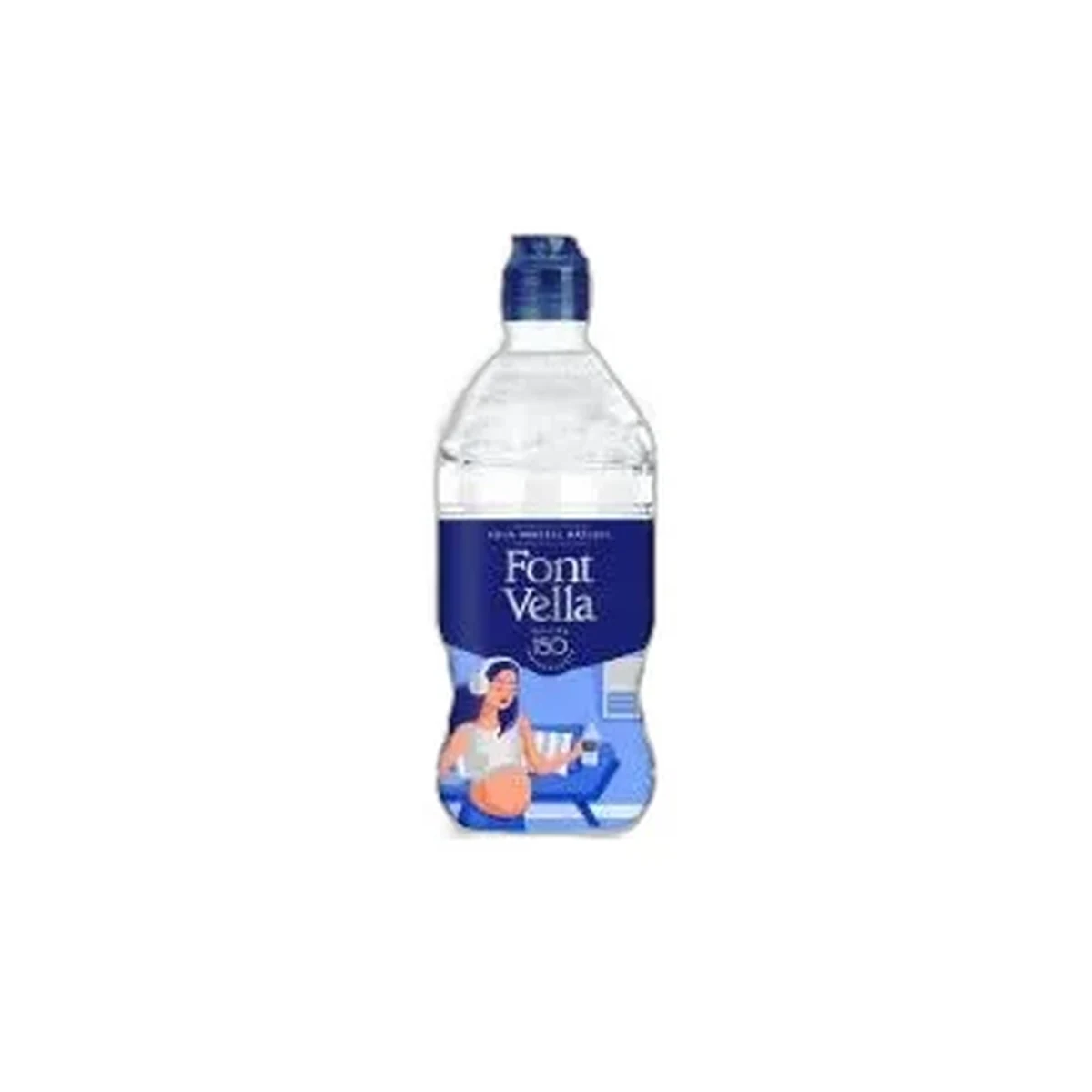 AGUA FONT VELLA 75CL TAPA SPORT