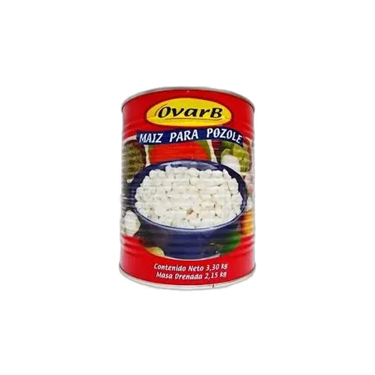 MAIZ PARA POZOLES 3.30KG OVARB