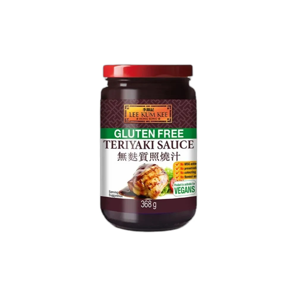 SALSA TERIYAKI GLUTEN FREE 368GR LKK