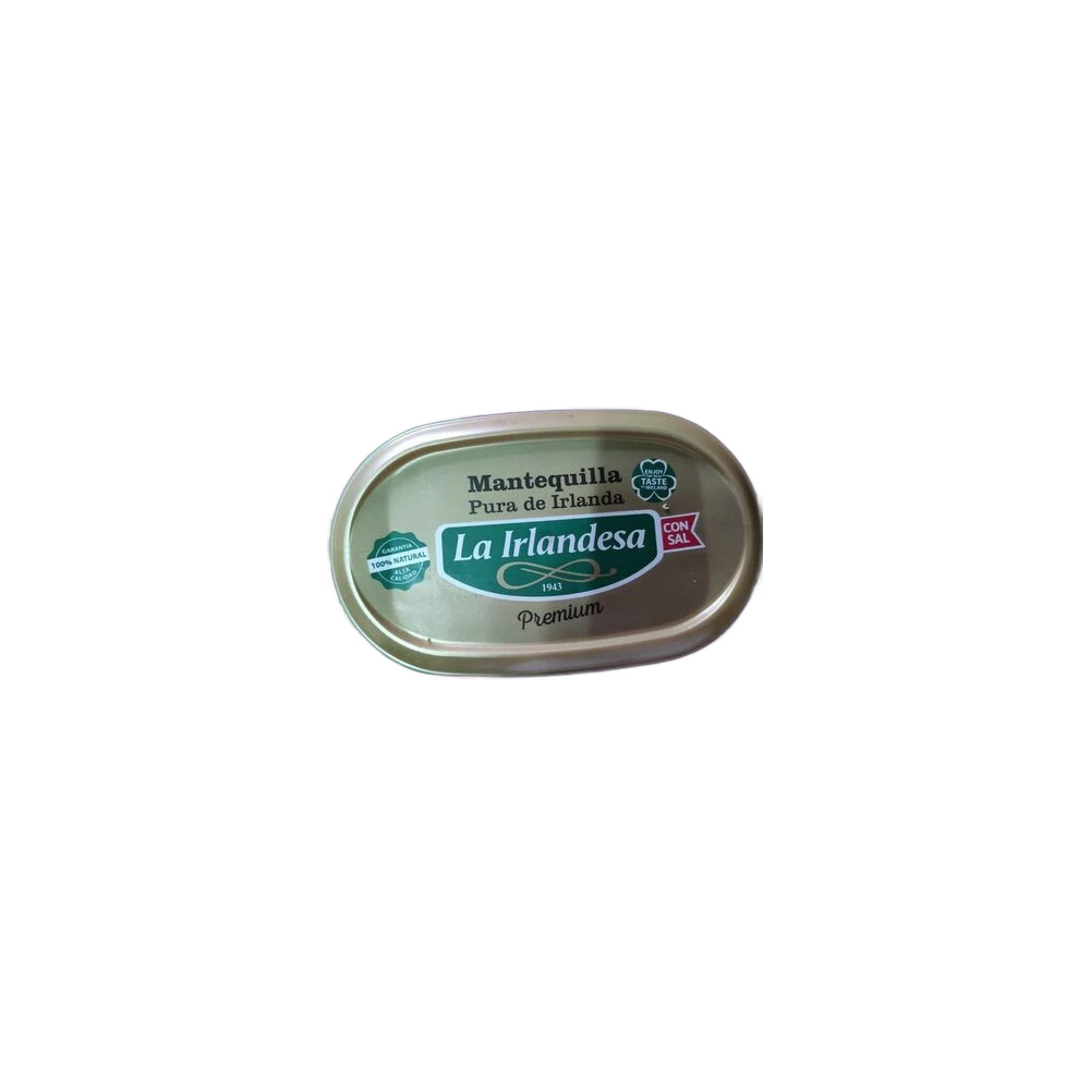 MANTEQUILLA PURA DE IRLANDA C/SAL 250GR LA IRLANDESA