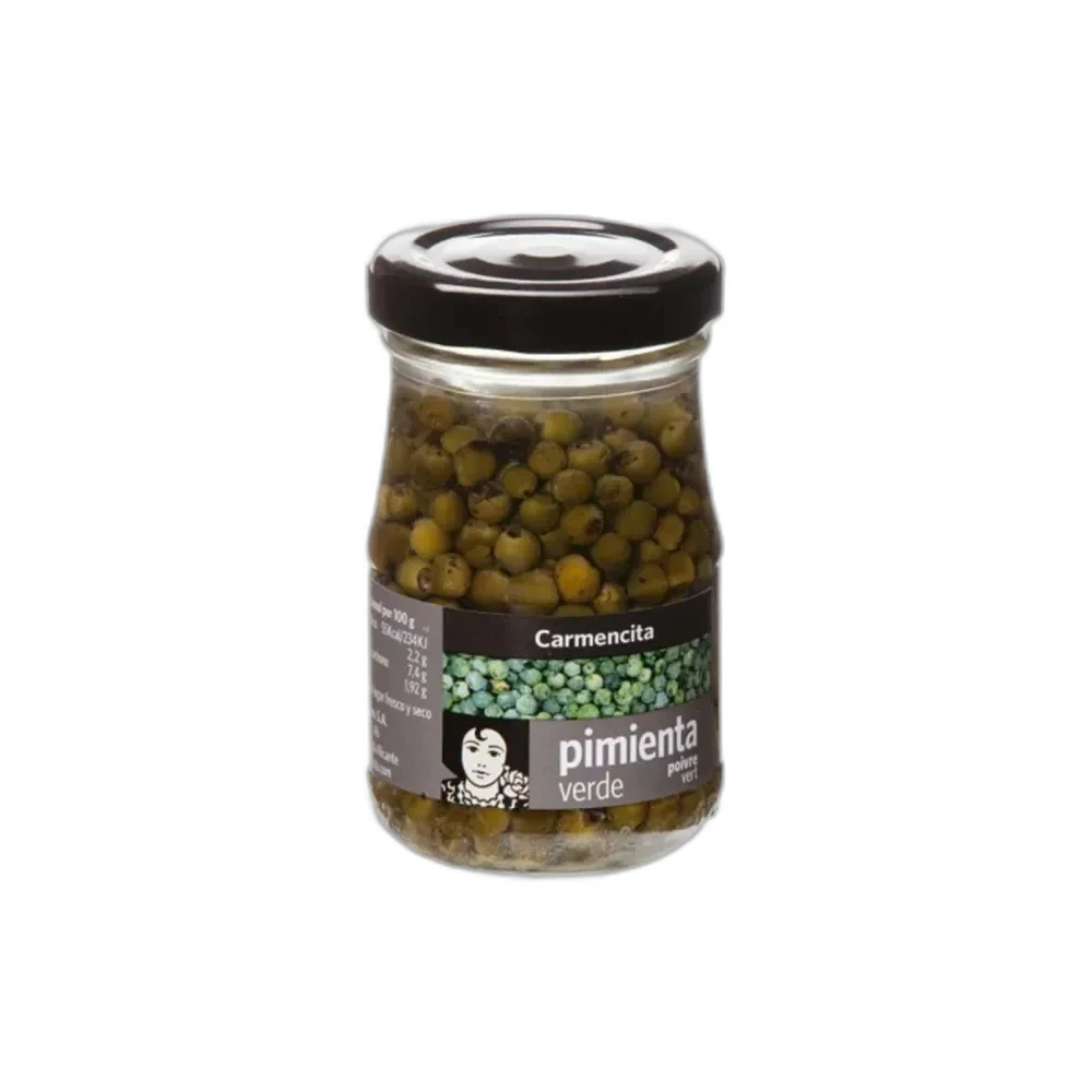 PIMIENTA VERDE EN SALMUERA 100GR CARMENCITA