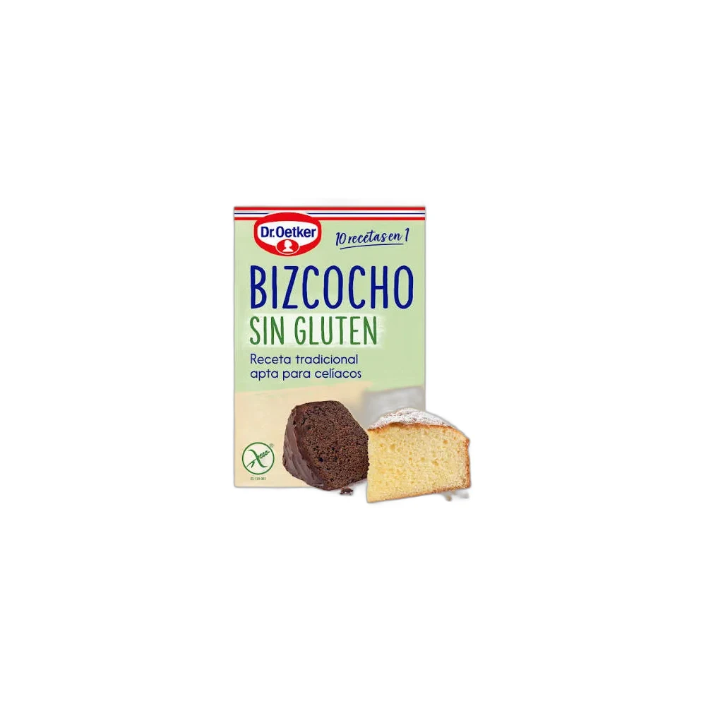 BIZCOCHO SIN GLUTEN DR OETKER 364GR
