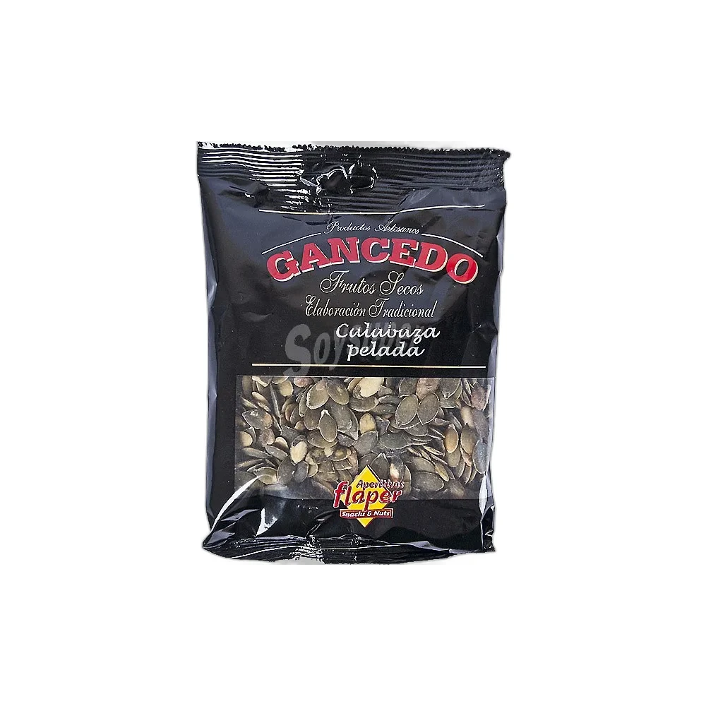 PIPA CALABAZA PELADA CRUDA 150GR GANCEDO