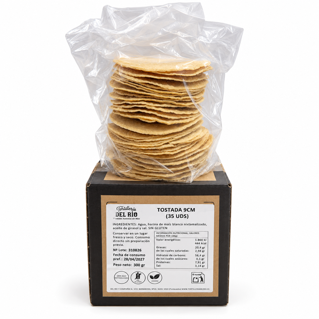 TOSTADAS 9CM 35U 300GR DEL RIO