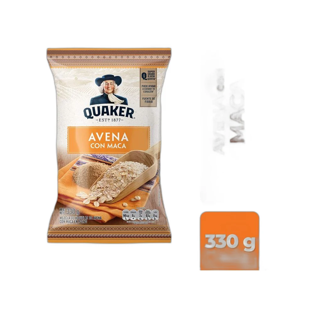 AVENA CON MACA 330GR QUAKER