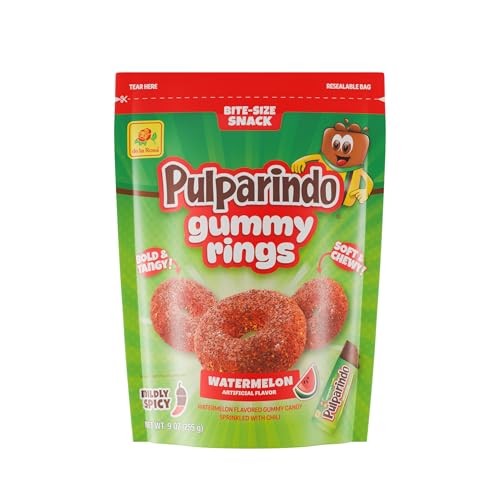PULPARINDO GUMMY RINGS SANDIA 255GR DE LA ROSA